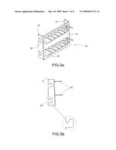 Arrangement for attaching an exercise device to a ladder-like frame of an exercise machine diagram and image