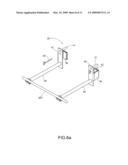 Arrangement for attaching an exercise device to a ladder-like frame of an exercise machine diagram and image