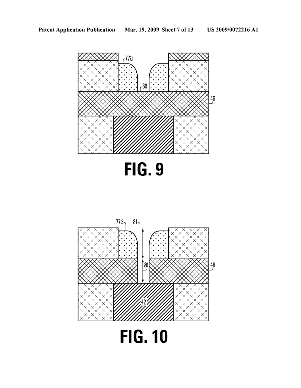 PHASE CHANGE MEMORY CELL ARRAY WITH SELF-CONVERGED BOTTOM ELECTRODE AND METHOD FOR MANUFACTURING - diagram, schematic, and image 08