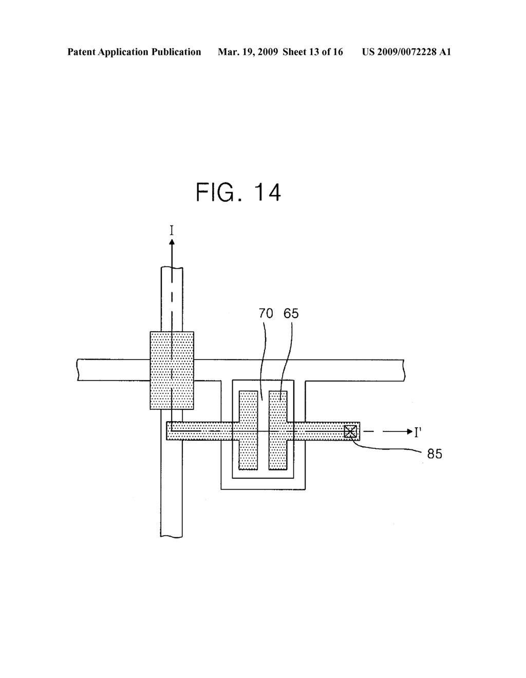 ORGANIC THIN FILM TRANSISTOR SUBSTRATE AND METHOD OF MANUFACTURE - diagram, schematic, and image 14