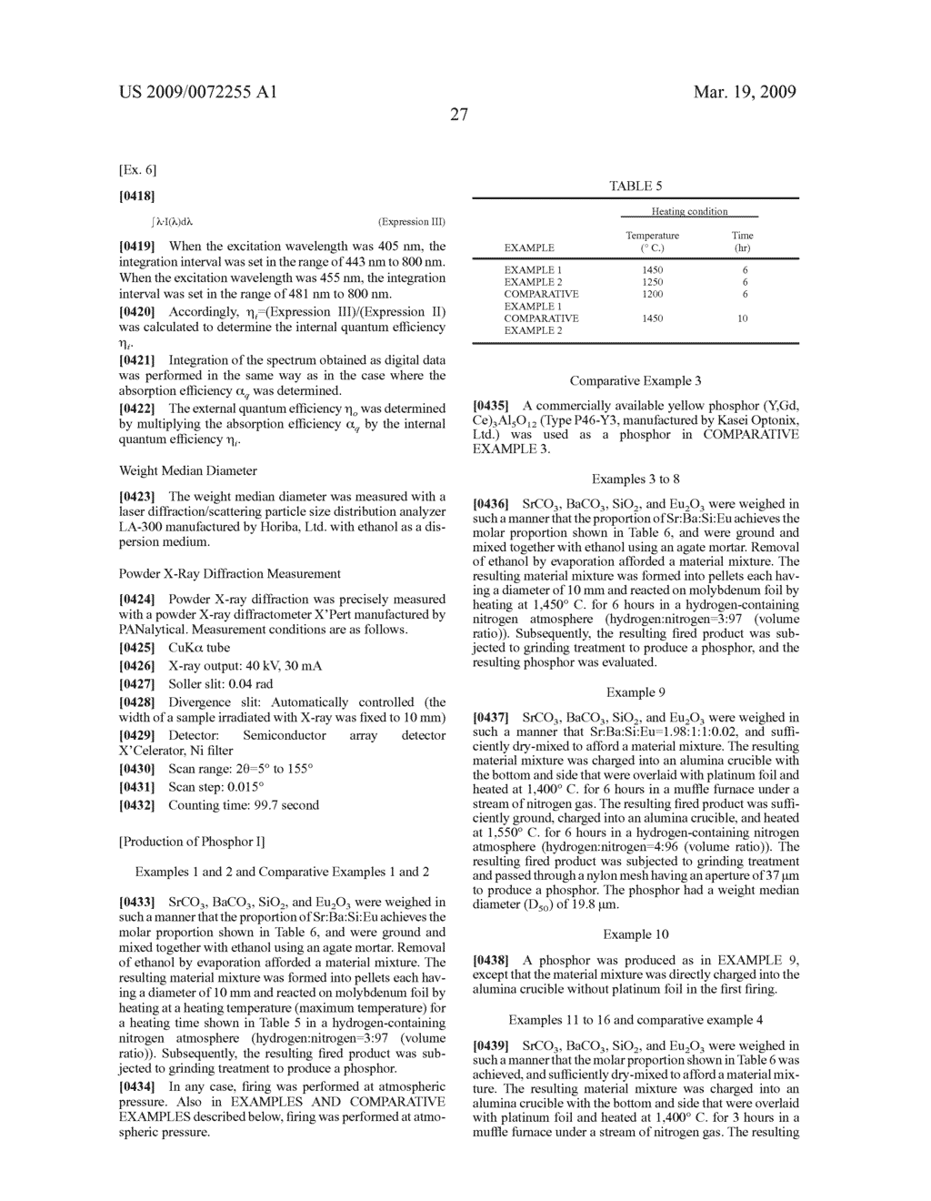 PHOSPHOR AND LIGHT-EMITTING DEVICE USING SAME - diagram, schematic, and image 41