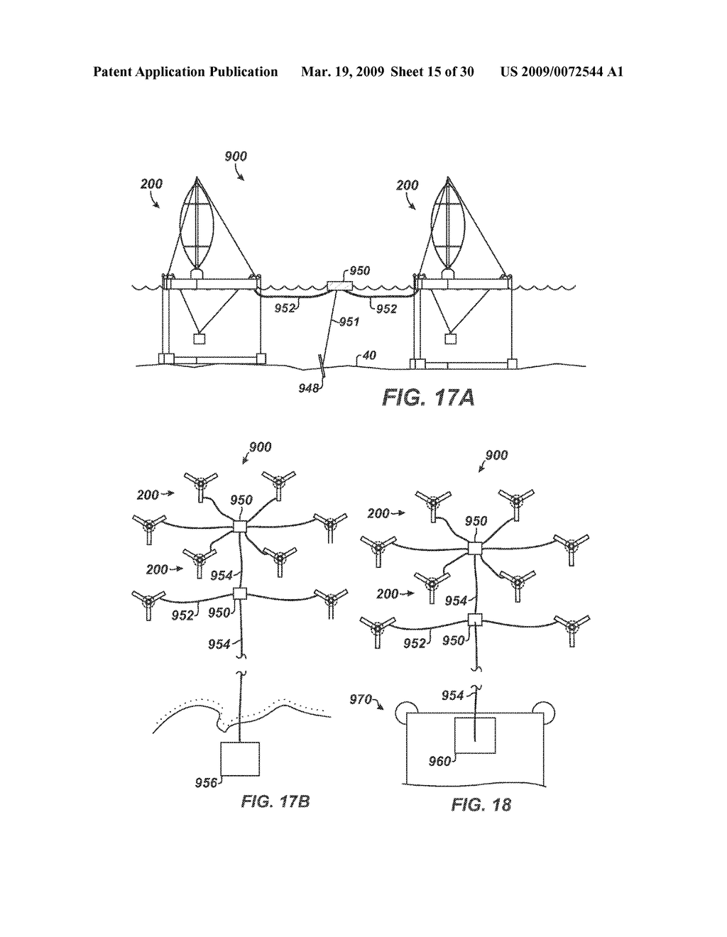 Offshore Vertical-Axis Wind Turbine and Associated Systems and Methods - diagram, schematic, and image 16