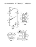 GLASS DOOR FOR REFRIGERATED MERCHANDISER diagram and image