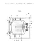 Clothes refreshing apparatus diagram and image