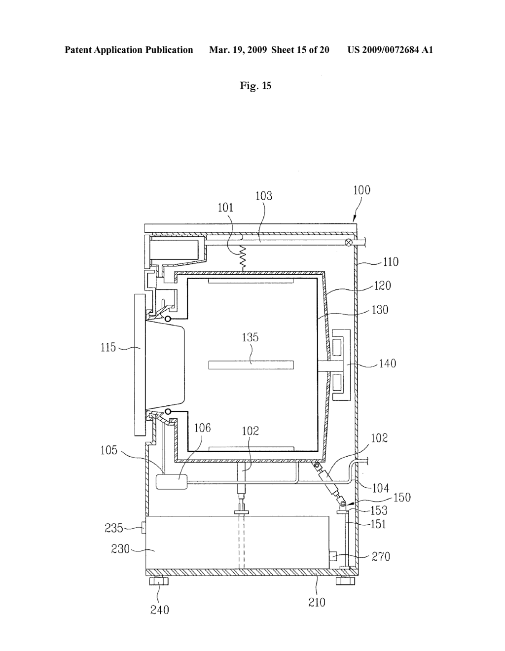 LAUNDRY TREATING MACHINE - diagram, schematic, and image 16