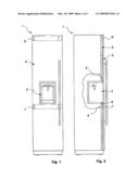 System for Fastening a Furniture Front diagram and image