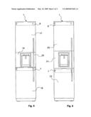 System for Fastening a Furniture Front diagram and image