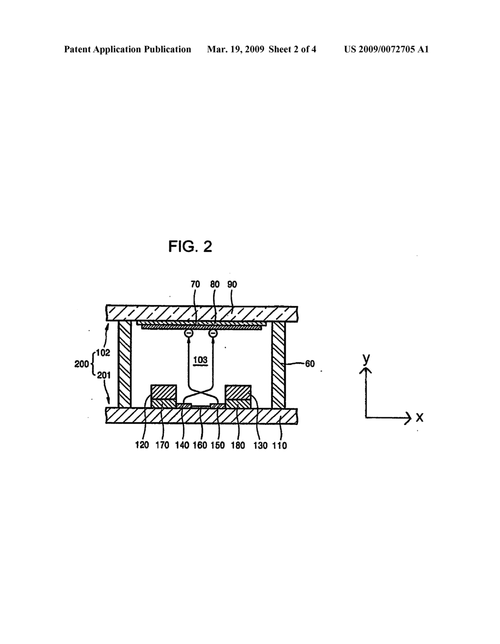 Electron emission device, electron emission type backlight unit including the electron emission device, and method of manufacturing the electron emission device - diagram, schematic, and image 03