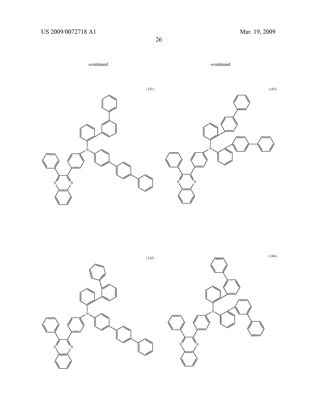 Quinoxaline derivative, and light-emitting element, light-emitting device, and electronic device including quinoxaline derivative - diagram, schematic, and image 56