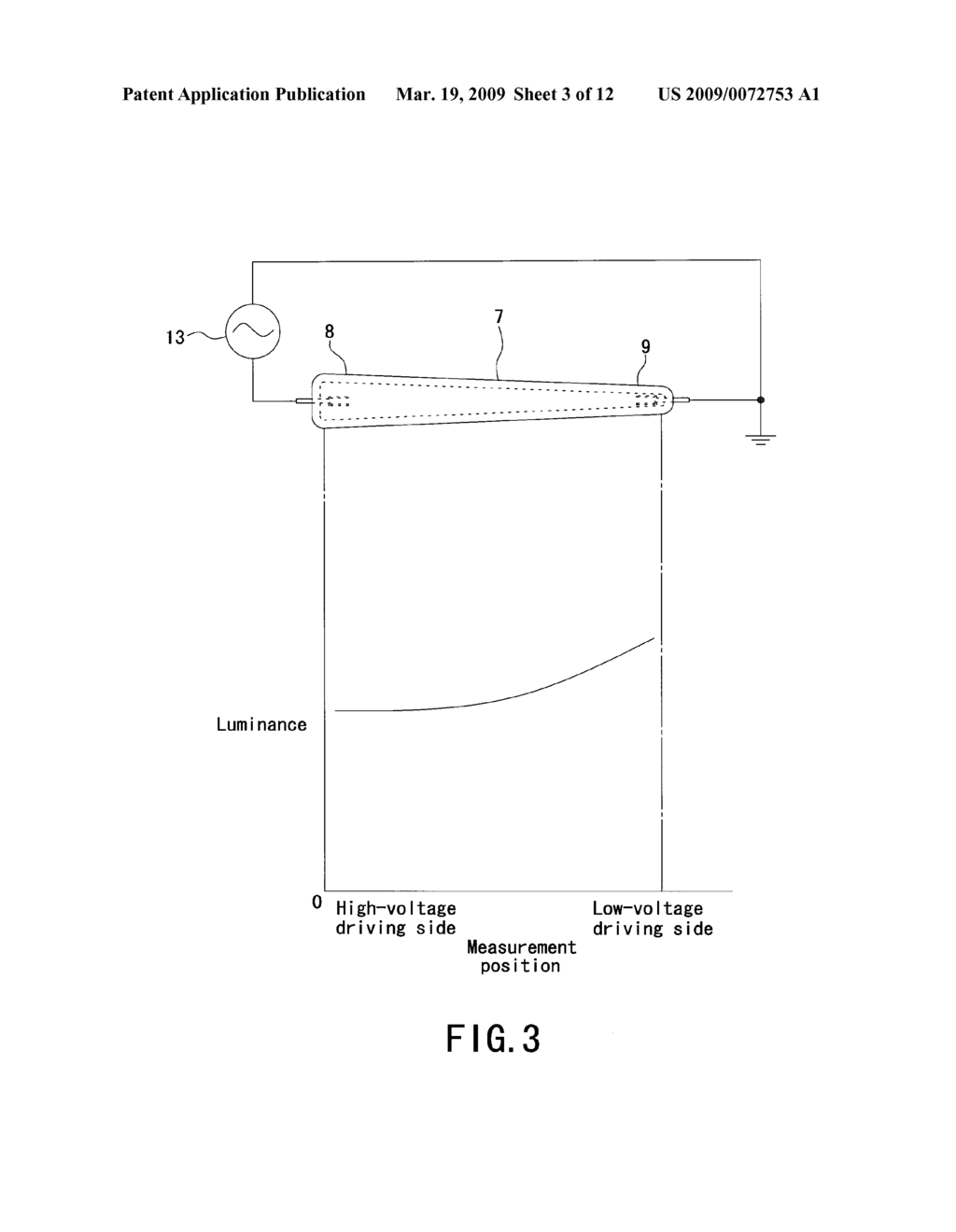 FLUORESCENT TUBE, A METHOD OF DRIVING THE FLUORESCENT TUBE, AN ILLUMINATING DEVICE FOR DISPLAY DEVICE, AND A DISPLAY DEVICE HAVING THE ILLUMINATING DEVICE - diagram, schematic, and image 04