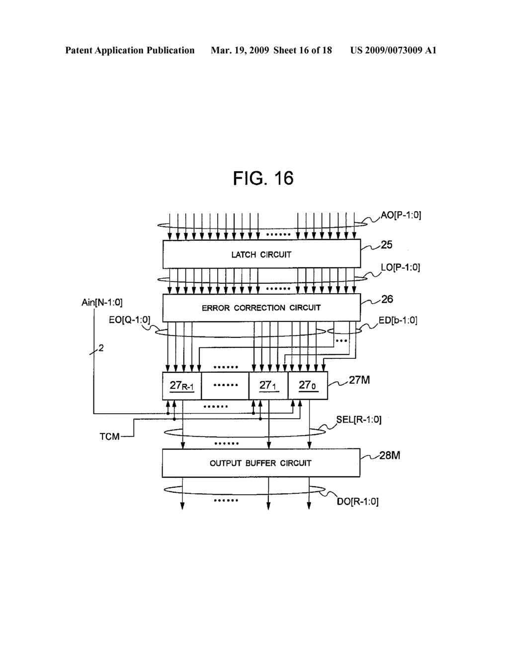 SEMICONDUCTOR MEMORY DEVICE HAVING ERROR CORRECTION FUNCTION - diagram, schematic, and image 17