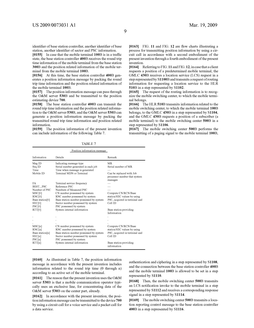 METHOD AND SYSTEM FOR MEASURING LOCATION USING ROUND TRIP TIME INFORMATION IN MOBILE COMMUNICATION NETWORK - diagram, schematic, and image 30