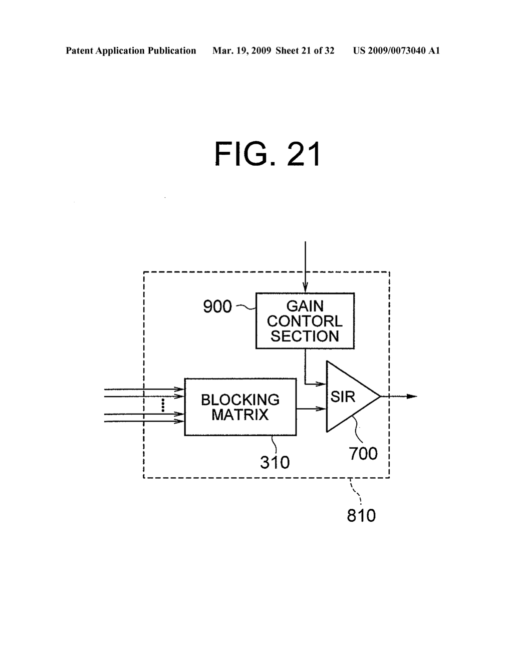 ADAPTIVE ARRAY CONTROL DEVICE, METHOD AND PROGRAM, AND ADAPTIVE ARRAY PROCESSING DEVICE, METHOD AND PROGRAM - diagram, schematic, and image 22