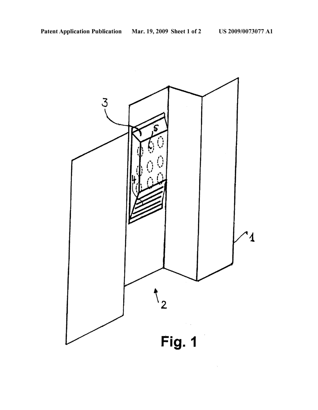 ARRANGEMENT OF AN ANTENNA ON A CONTAINER - diagram, schematic, and image 02