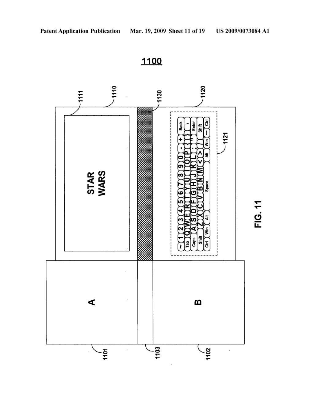 WIRELESS DEVICES WITH FLEXIBLE MONITORS AND KEYBOARDS - diagram, schematic, and image 12