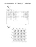 DISPLAY COMPRISING A PLURALITY OF PIXELS AND A DEVICE COMPRISING SUCH A DISPLAY diagram and image