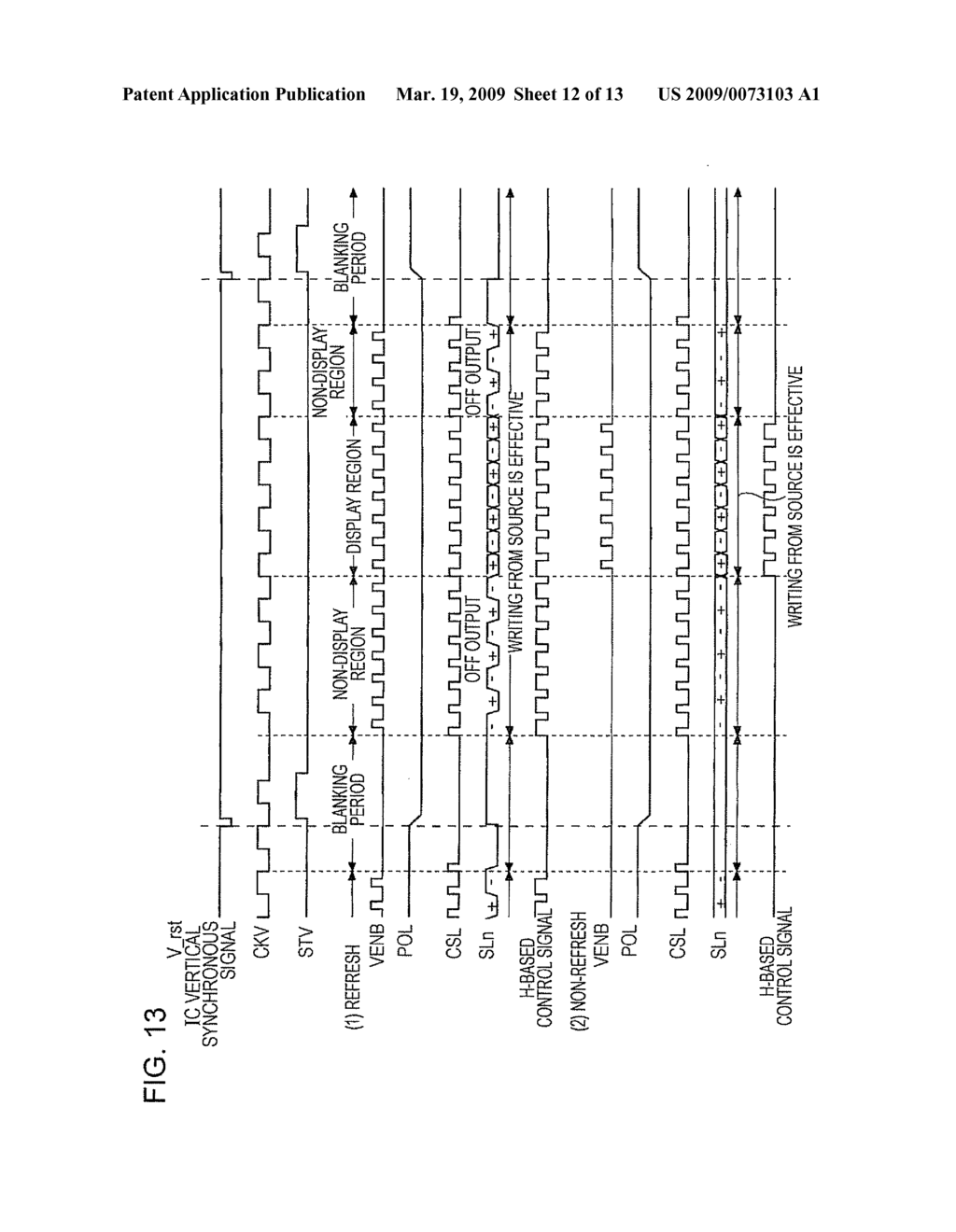 LIQUID CRYSTAL DISPLAY DEVICE AND DRIVING METHOD THEREOF - diagram, schematic, and image 13