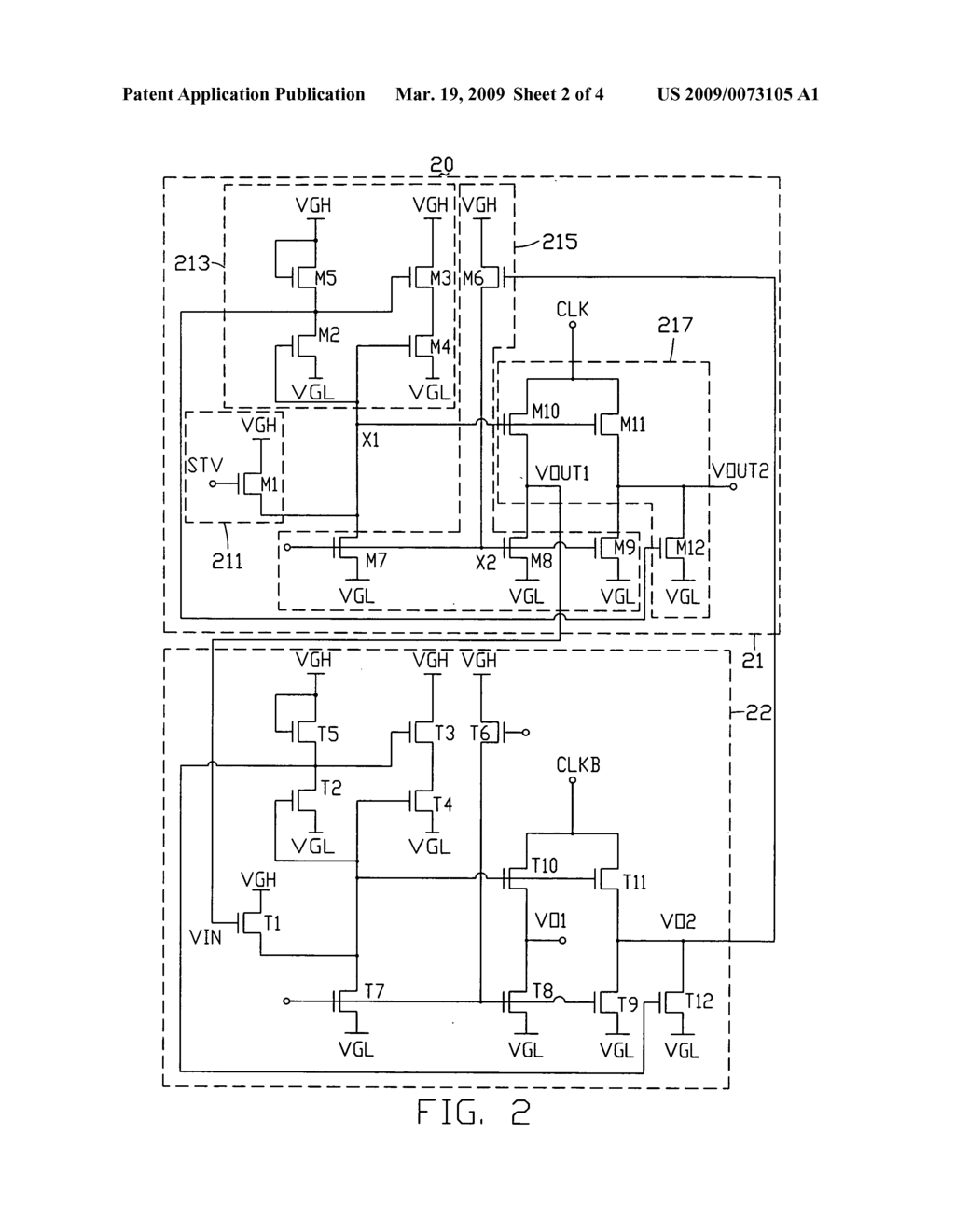 Shift register and liquid crystal display using same - diagram, schematic, and image 03