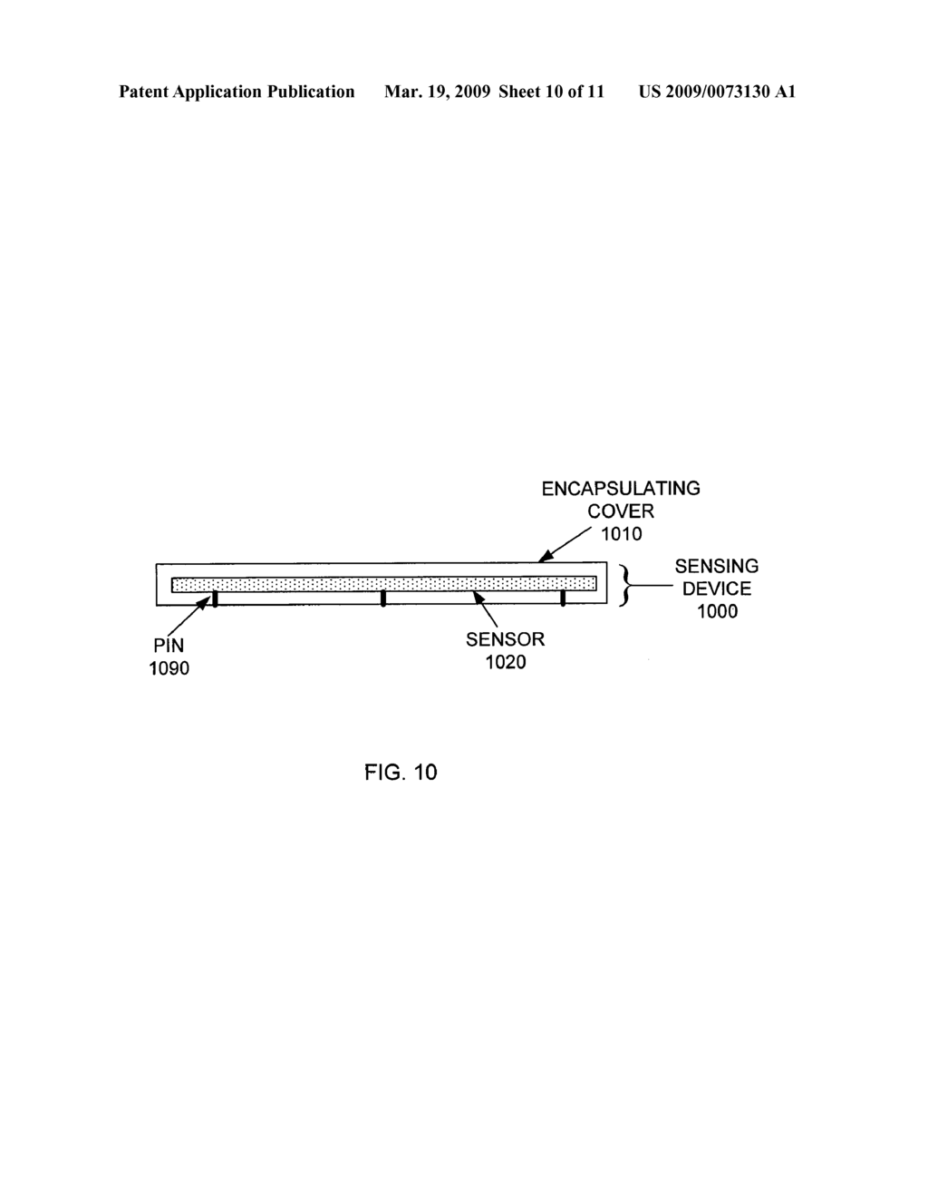 DEVICE HAVING COVER WITH INTEGRALLY FORMED SENSOR - diagram, schematic, and image 11