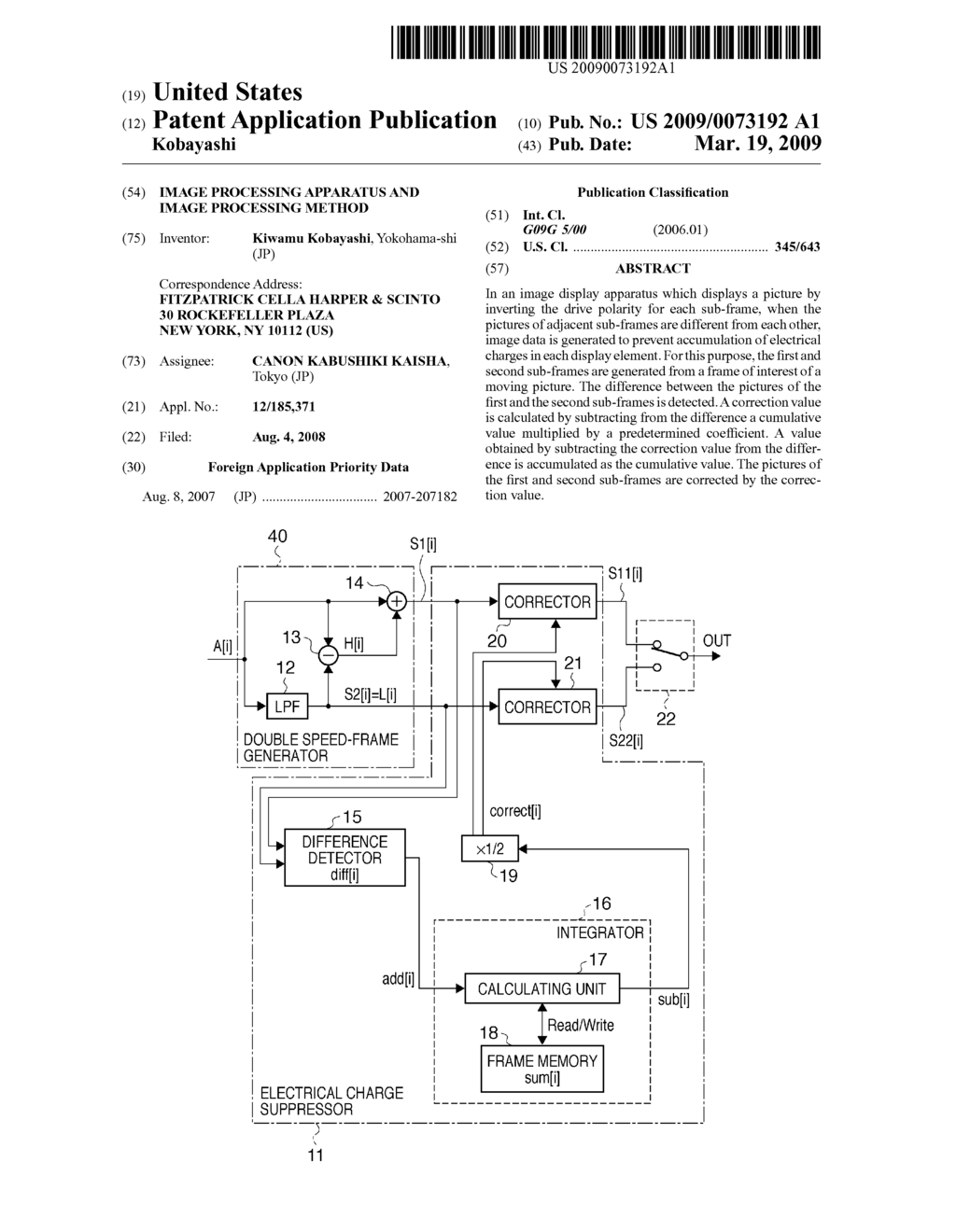 IMAGE PROCESSING APPARATUS AND IMAGE PROCESSING METHOD - diagram, schematic, and image 01