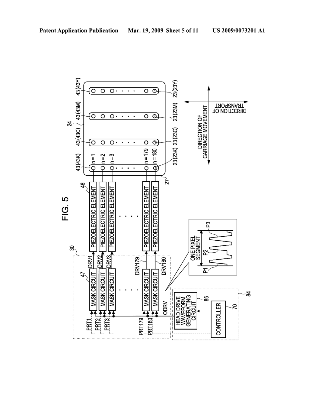 LIQUID EJECTING APPARATUS AND METHOD OF CONTROLLING SAME - diagram, schematic, and image 06