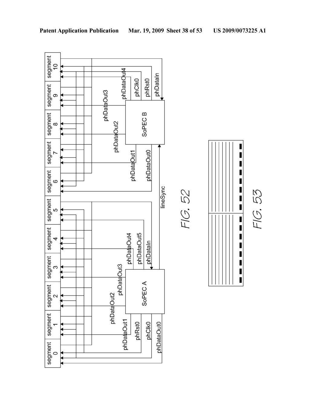 PRINTHEAD HAVING DISPLACED NOZZLE ROWS - diagram, schematic, and image 39