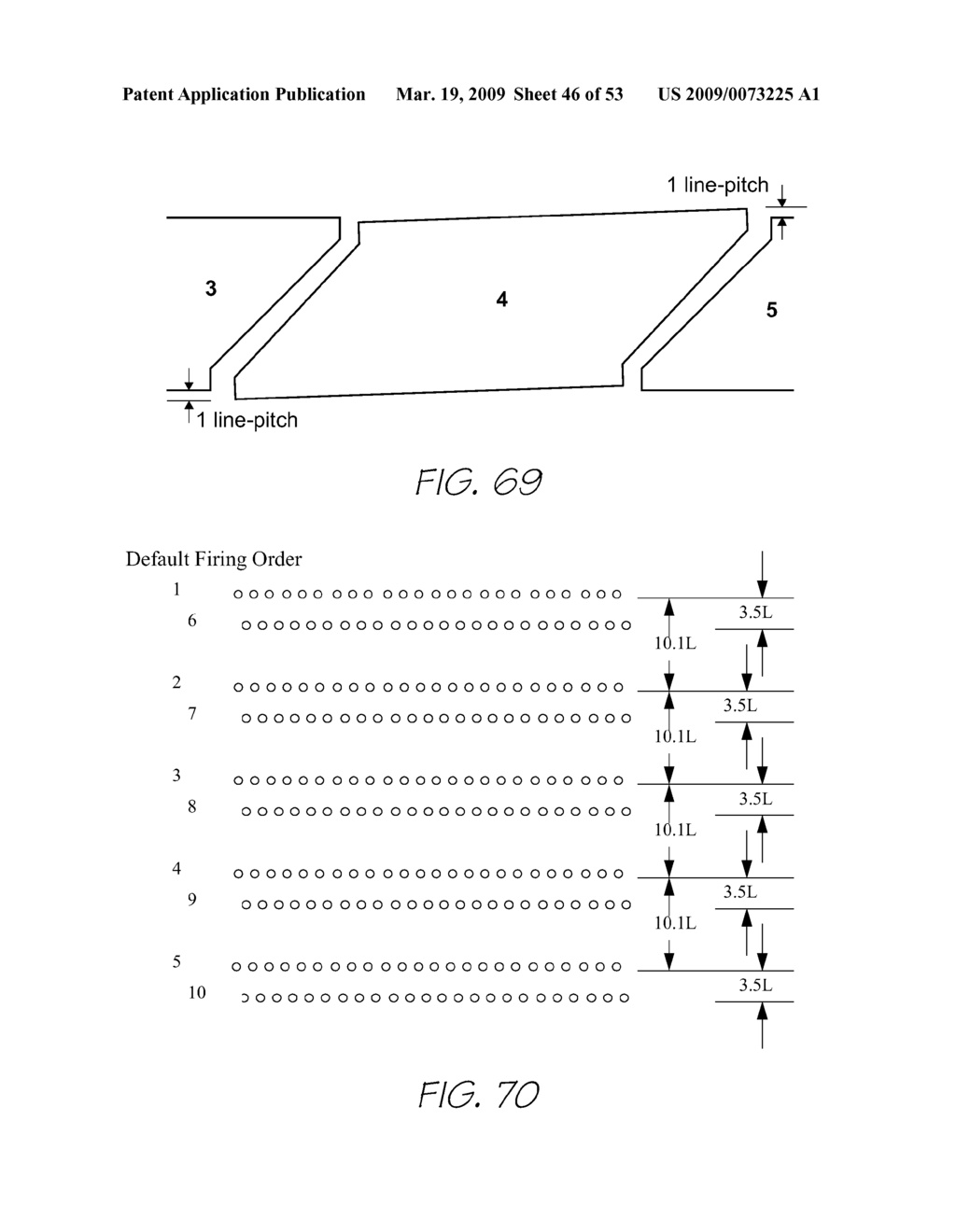 PRINTHEAD HAVING DISPLACED NOZZLE ROWS - diagram, schematic, and image 47