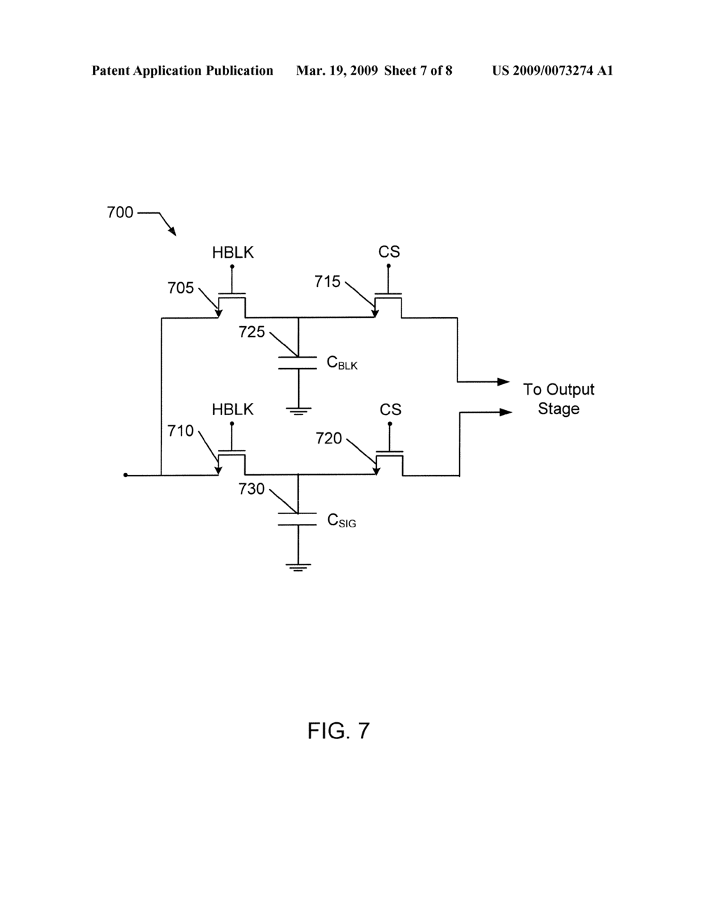 IMAGE SENSOR APPARATUS AND METHOD FOR IMPROVED DYNAMIC RANGE WITH MULTIPLE READOUT CIRCUIT PATHS - diagram, schematic, and image 08