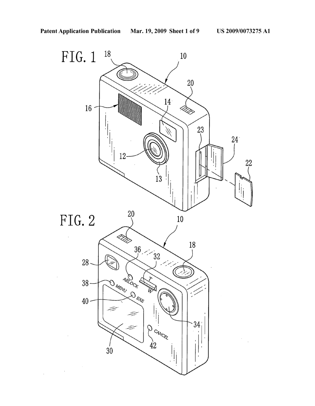 Image capturing apparatus with flash device - diagram, schematic, and image 02