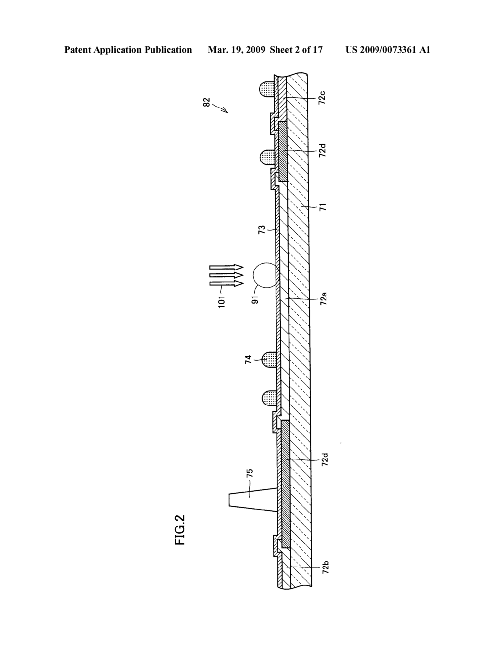 LIQUID CRYSTAL DISPLAY DEVICE SUBSTRATE, METHOD OF MANUFACTURING LIQUID CRYSTAL DISPLAY DEVICE SUBSTRATE, LIQUID CRYSTAL DISPLAY DEVICE AND METHOD OF MANUFACTURING LIQUID CRYSTAL DISPLAY DEVICE - diagram, schematic, and image 03