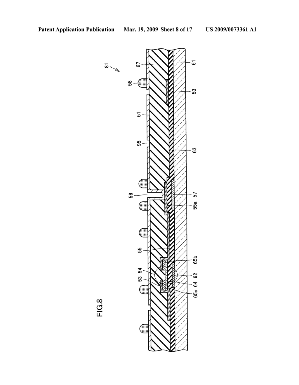 LIQUID CRYSTAL DISPLAY DEVICE SUBSTRATE, METHOD OF MANUFACTURING LIQUID CRYSTAL DISPLAY DEVICE SUBSTRATE, LIQUID CRYSTAL DISPLAY DEVICE AND METHOD OF MANUFACTURING LIQUID CRYSTAL DISPLAY DEVICE - diagram, schematic, and image 09