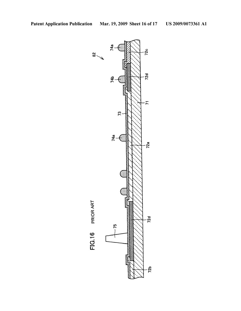 LIQUID CRYSTAL DISPLAY DEVICE SUBSTRATE, METHOD OF MANUFACTURING LIQUID CRYSTAL DISPLAY DEVICE SUBSTRATE, LIQUID CRYSTAL DISPLAY DEVICE AND METHOD OF MANUFACTURING LIQUID CRYSTAL DISPLAY DEVICE - diagram, schematic, and image 17