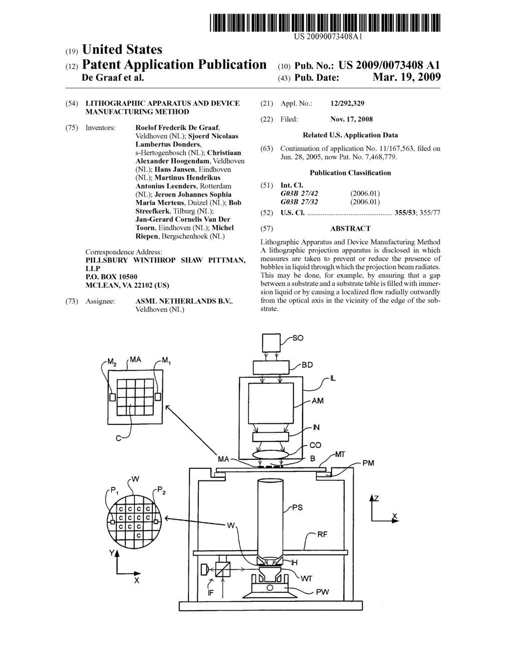 Lithographic apparatus and device manufacturing method - diagram, schematic, and image 01