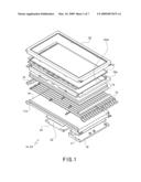 CHASSIS FOR AN ILLUMINATING UNIT, AND AN ILLUMINATING UNIT, A DISPLAY DEVICE AND A TELEVISION RECEIVER INCORPORATING THE CHASSIS diagram and image