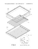 CHASSIS FOR AN ILLUMINATING UNIT, AND AN ILLUMINATING UNIT, A DISPLAY DEVICE AND A TELEVISION RECEIVER INCORPORATING THE CHASSIS diagram and image