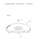 OPTICAL RECORDING DISC diagram and image