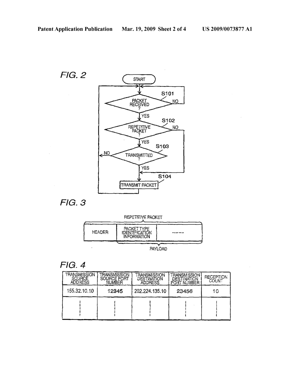 PACKET PROCESSING APPARATUS, COMMUNICATION SYSTEM, PACKET PROCESSING METHOD AND PROGRAM THAT EXECUTES THIS METHOD - diagram, schematic, and image 03