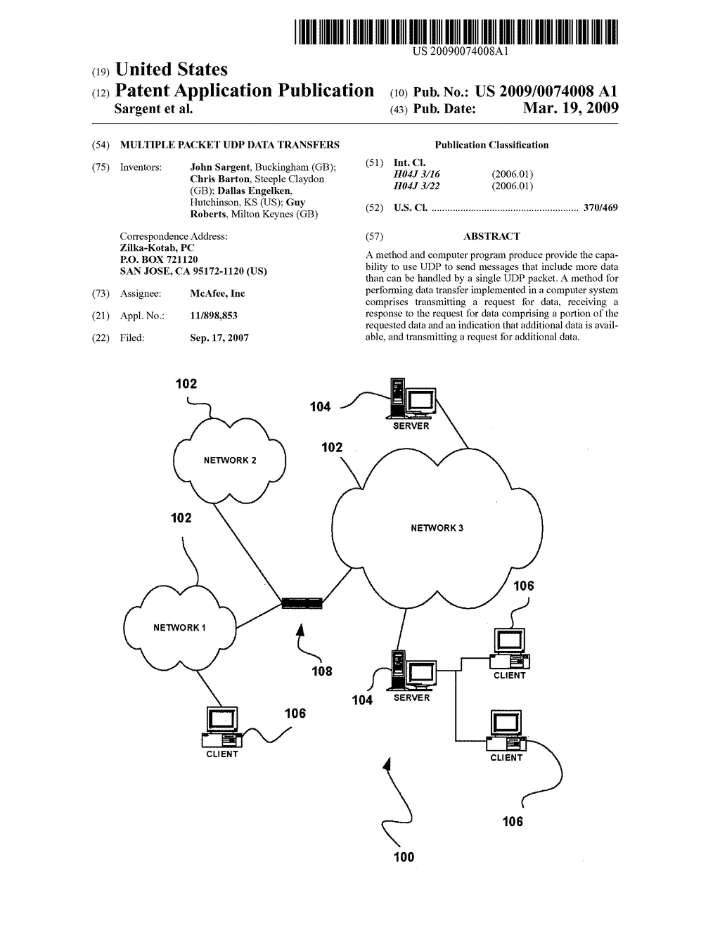 Multiple packet UDP data transfers - diagram, schematic, and image 01