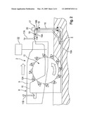 ROAD-MILLING MACHINE OR MACHINE FOR WORKING DEPOSITS diagram and image