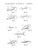 LEVER FOR ROTATING A TURBOMACHINE VARIABLE-PITCH STATOR VANE ABOUT ITS PIVOT diagram and image