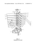 VERTICAL AXIS SAIL-TYPE WINDMILL POWER TRANSFER DEVICE diagram and image