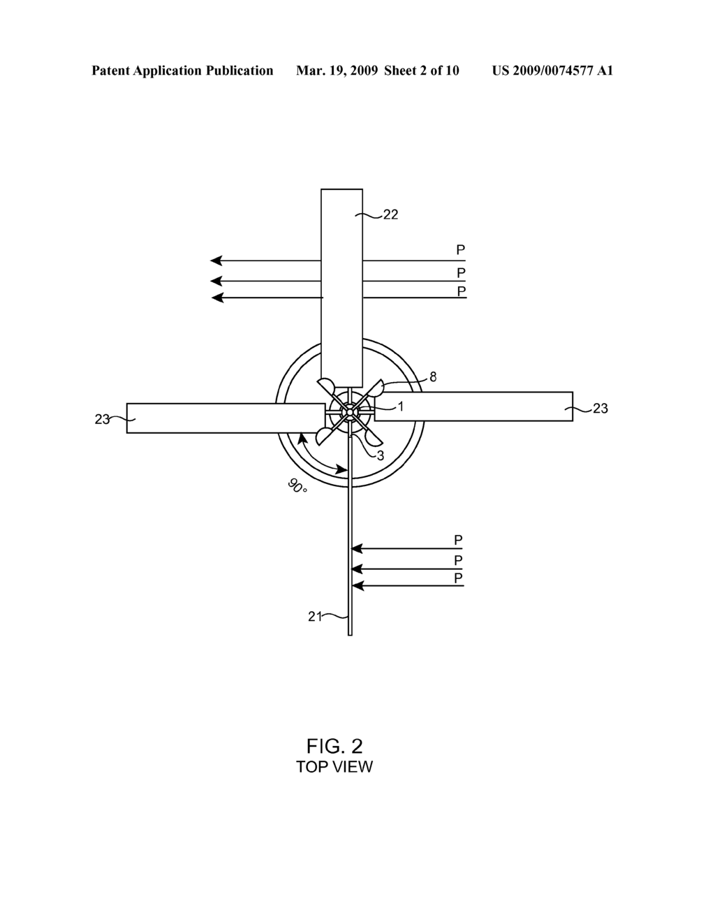 VERTICAL AXIS SAIL-TYPE WINDMILL POWER TRANSFER DEVICE - diagram, schematic, and image 03