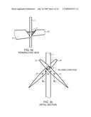 VERTICAL AXIS SAIL-TYPE WINDMILL POWER TRANSFER DEVICE diagram and image