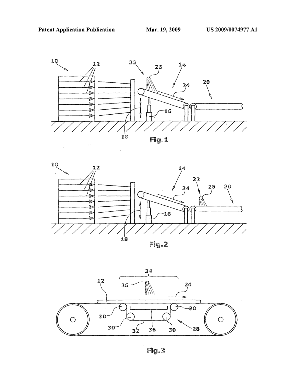 Process and Device for Preparing Coated Plasterboards - diagram, schematic, and image 02