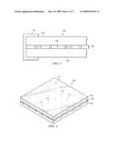 INSULATING GLASS UNIT HAVING MULTI-HEIGHT INTERNAL STANDOFFS AND VISIBLE DECORATION diagram and image