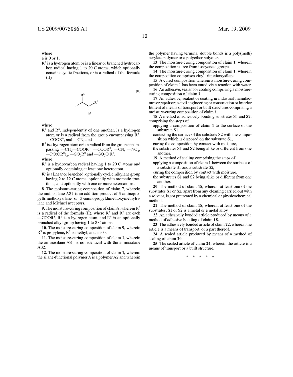 Moisture-Curable Composition Featuring Increased Elasticity - diagram, schematic, and image 11