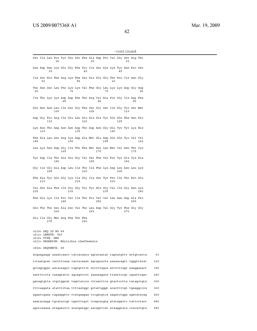 Outer membrane protein of Ehrlichia canis and Ehrlichia chaffeensis - diagram, schematic, and image 107