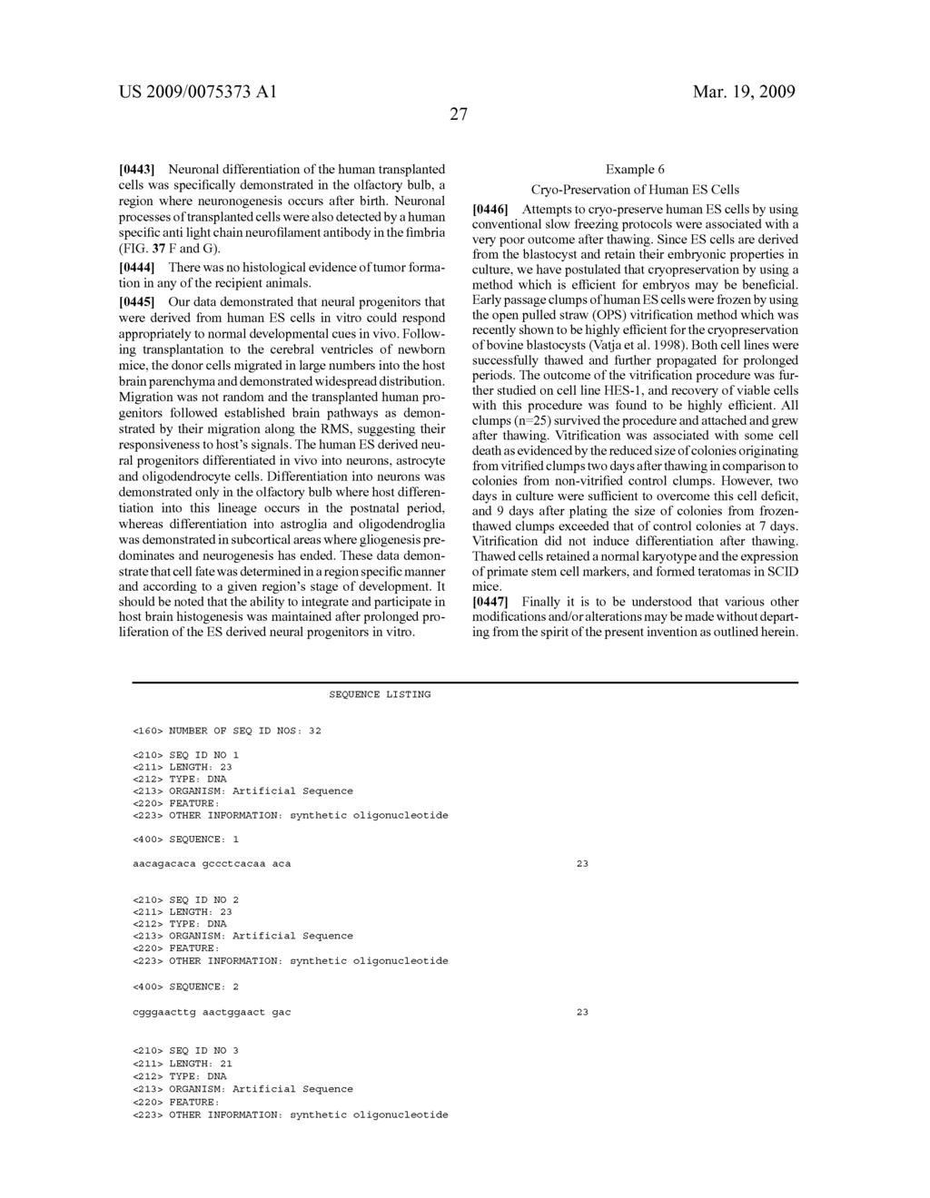 Neural progenitor cells derived from embryonic stem cells - diagram, schematic, and image 65