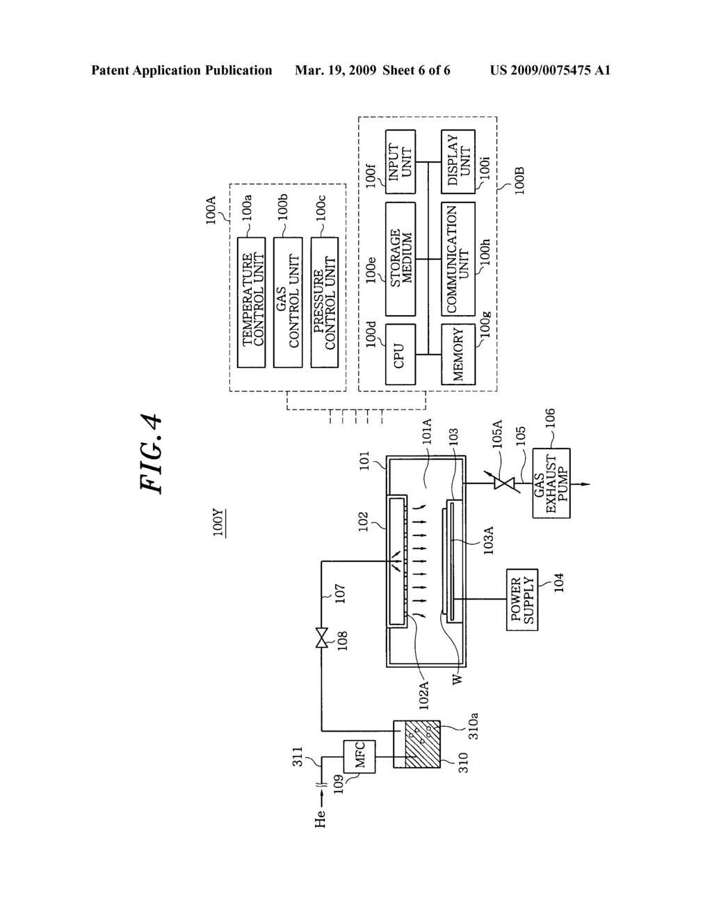 METHOD OF SUBSTRATE TREATMENT, PROCESS FOR PRODUCING SEMICONDUCTOR DEVICE, SUBSTRATE TREATING APPARATUS, AND RECORDING MEDIUM - diagram, schematic, and image 07