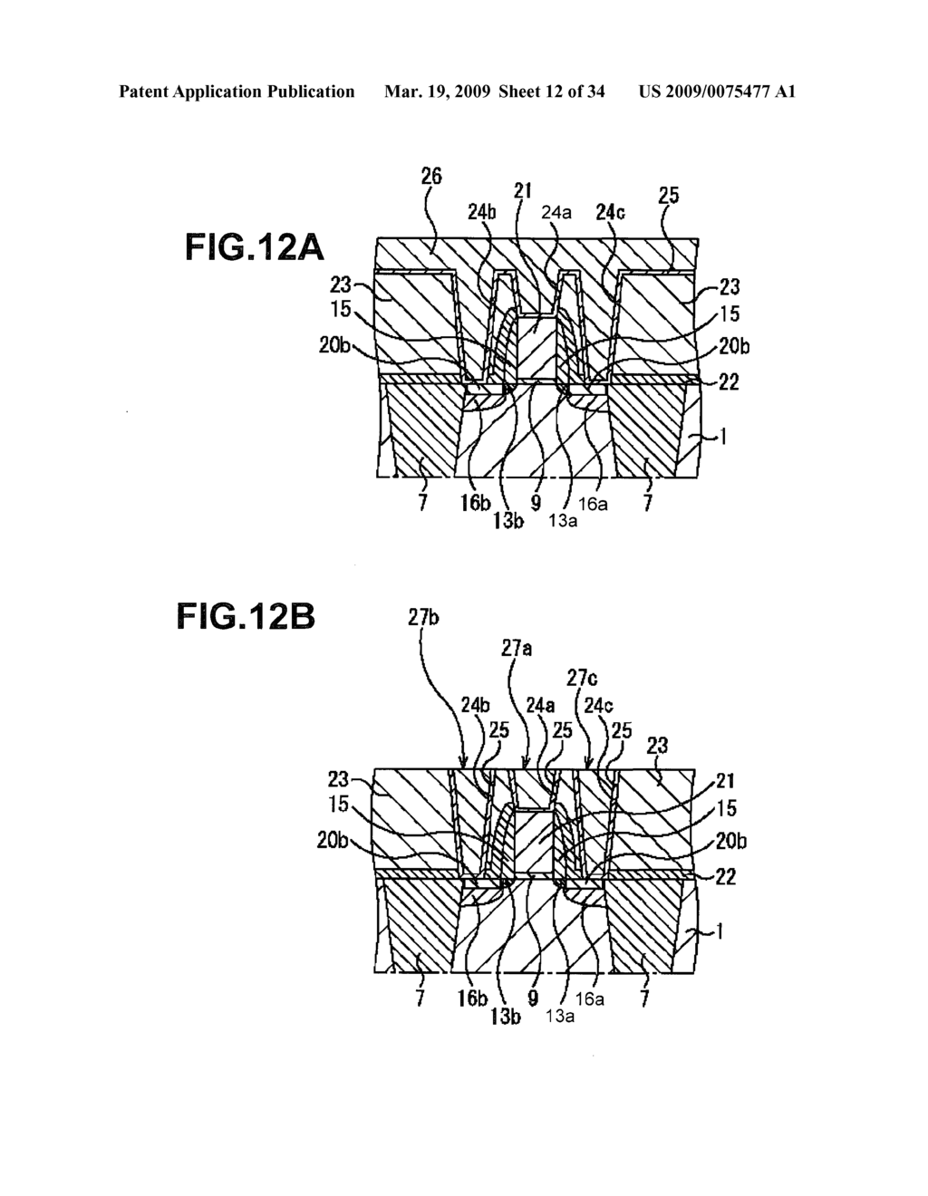 METHOD OF MANUFACTURING SEMICONDUCTOR DEVICE - diagram, schematic, and image 13